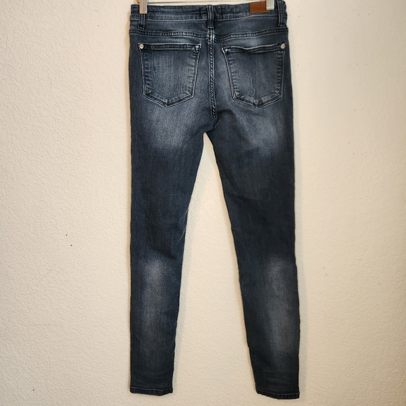 Judy Blue Dark Wash Skinny Jeans, Size 5/27 - Picture 2 of 5